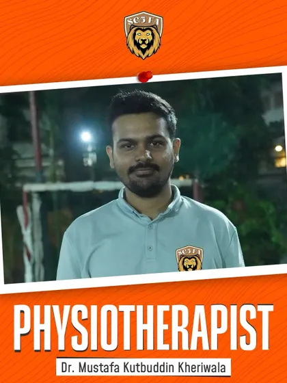 Meet our team Physiotherapist, Dr. Mustafa. His expertise in fitness and recovery is crucial for keeping our players healthy and ready for every challenge.