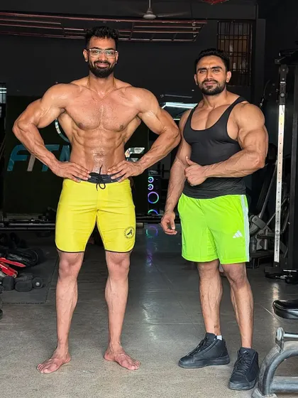 Proud of the work this client has put in. He's ready to hit the stage.