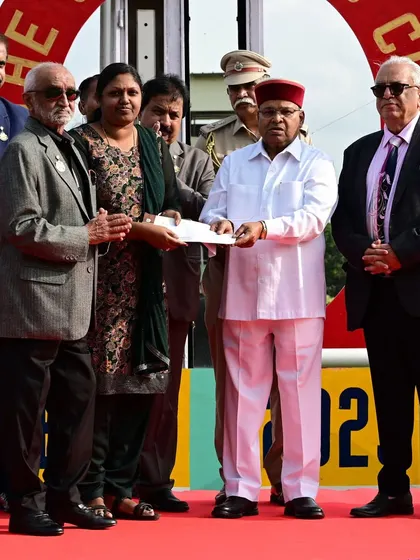 We are honored to support the Acharya Rakum School, and this moment captures our commitment to social responsibility.