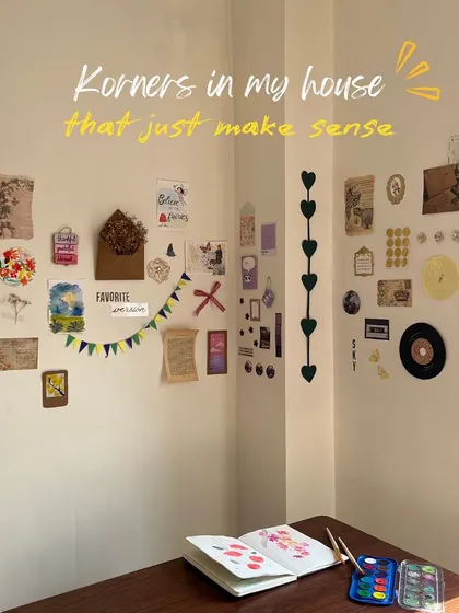 The corners in my house that just make sense. Now you know why my business is called Kimey's "Korner."