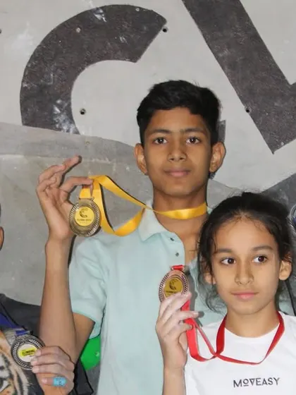A huge congratulations to the winners of the 13-16 age group! We also want to give a special mention to Taneeshi, who showed immense valor by competing with the boys and securing a spot on the podium.