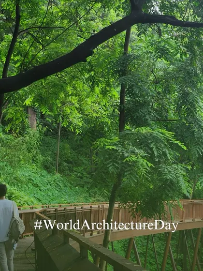 On World Architecture Day, we reflect on our responsibility to design for a shared future. Projects like the Malabar Hill walkway are our way of championing a collaborative approach to create more inclusive and sustainable urban models.