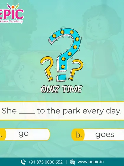 This grammar quiz is a small example of how I make learning English interactive. Understanding concepts like verb agreement is crucial for clear communication.