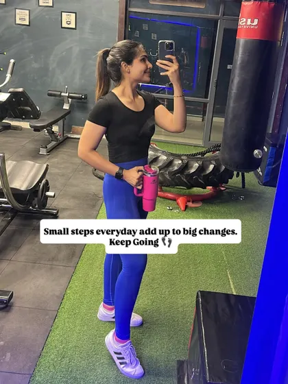 Small steps every day add up to big changes. Keep going.