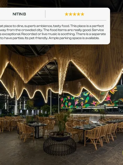 "A perfect get-away from the crowded city... It's pet-friendly. Ample parking space is available." Thank you, Nitin, for highlighting what makes us special.
