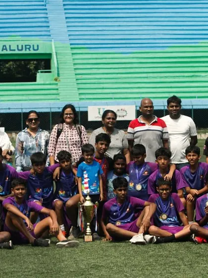 The team and their proud parents. Our U-15 boys celebrate their Runners-Up finish in the YPL, a journey shared with their biggest supporters.