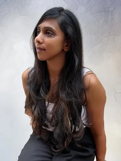 How to cut long hair for natural-looking movement and texture using long layers.