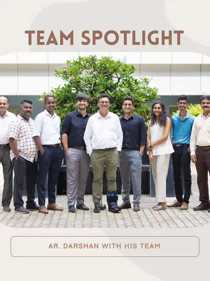 Team Spotlight on Senior Associate Darshan Shah and his team. With over 24 years of experience, Darshan's comprehensive approach from concept to execution has been invaluable to our firm.