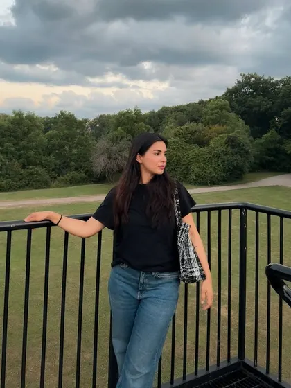 Another pose from a random day out, enjoying nature in Ontario.