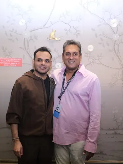 It was an honor to welcome renowned architect Ashiesh Shah to our booth at India Design Mumbai. We enjoyed showcasing our collection of global design icons with him.