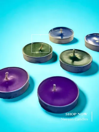 Brighten your space with a pop of color. My multi-colored tealight set adds charm and a cozy vibe to any room, perfect for rituals or simple decor.