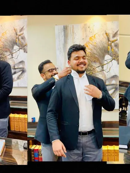 A collage capturing the joy and pride of a junior's transition into an advocate. These are the moments that define our purpose as mentors.