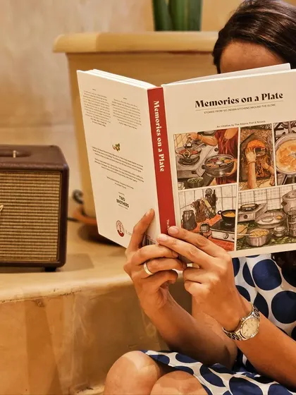 Our journey with The Alipore Post for 'Memories on a Plate' began with a simple postcard exchange during lockdown. It grew into a collection of over 100 food memories from families across the world.