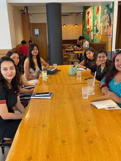 The group from our Koramangala, Bengaluru chapter of "Sisters in Stories."