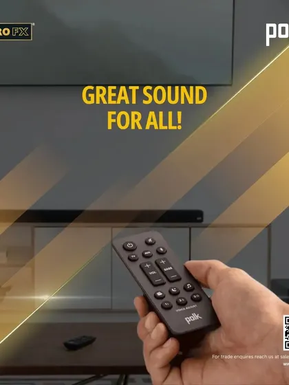Great sound for all. The Polk Signa S4 Sound Bar and Wireless Subwoofer system features True Dolby Atmos for immersive, lifelike cinematic audio, all controlled by a simple, intuitive remote.