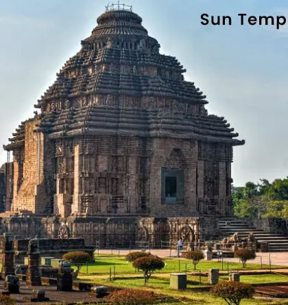 The Konark Sun Temple in Odisha is a masterpiece of ancient art, designed as the chariot of the sun god. It is a testament to the scientific and artistic knowledge of our ancestors.