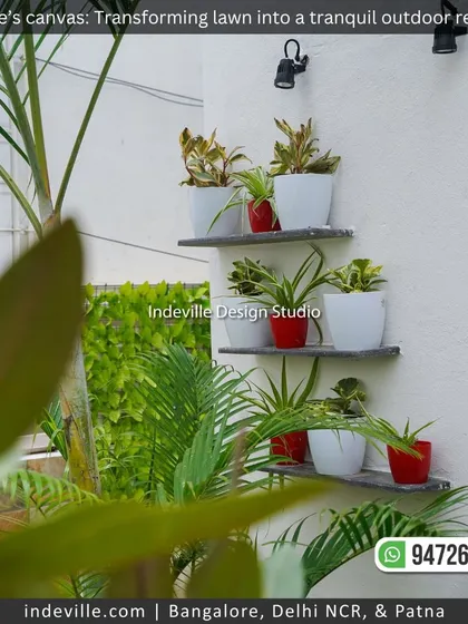 A duplicate image of the tiered plant stand, showcasing a simple solution for indoor or outdoor plant display.