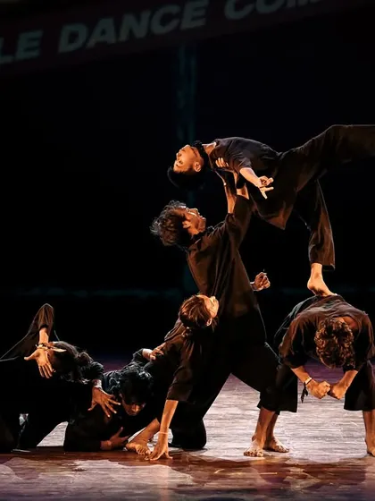 A shot of a contemporary group performance at the BIG.inning competition. We welcome all styles, and the creativity on display is always next level.
