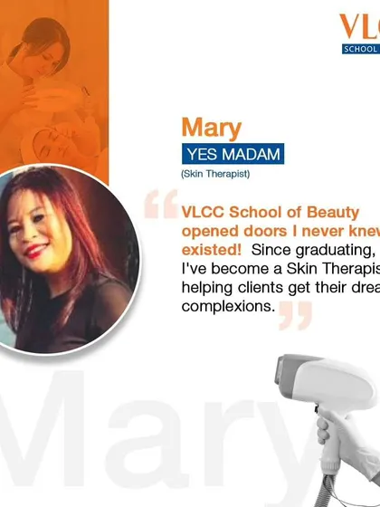 Mary's testimonial shows how our program opened new doors for her. After graduating, she became a Skin Therapist at Yes Madam, helping clients achieve their dream complexions.