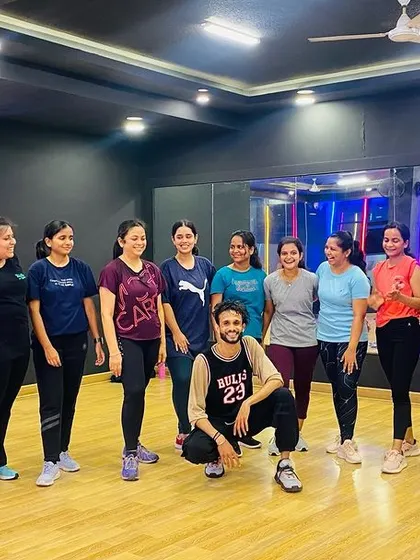Another happy group photo with our Zumba family.
