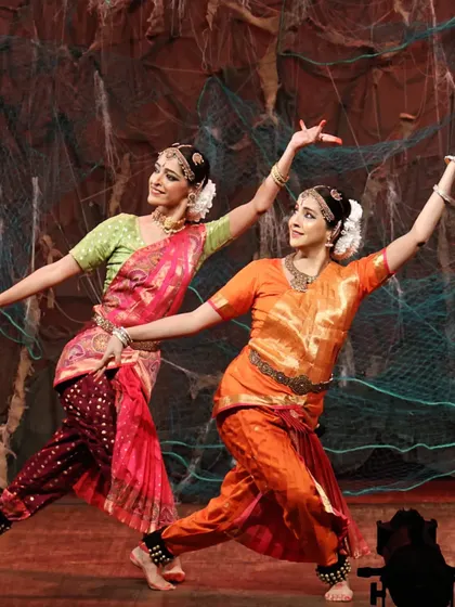 A coordinated dance sequence with a fellow artist in "UNMASKED". Our synchronized movements and expressions are key to telling the story together as an ensemble.