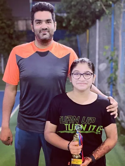 A big congratulations to our player Dishita Tyagi for being named the Best Athlete at her school sports meet. We are proud of her for this achievement.
