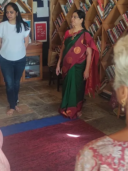 Observing and guiding participants is a key part of my process. I provide personalized feedback to help each person find their own authentic way of using movement and expression.