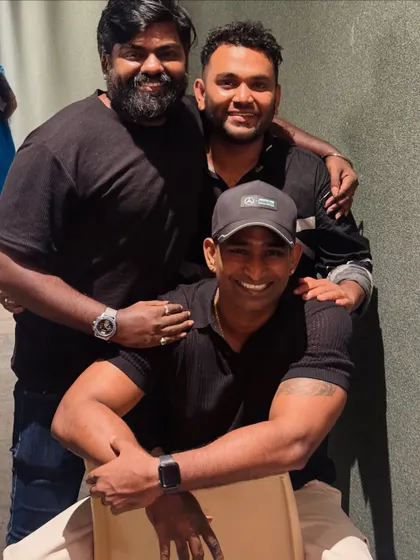Another shot with my core team. We work hard and celebrate our success together after every event.