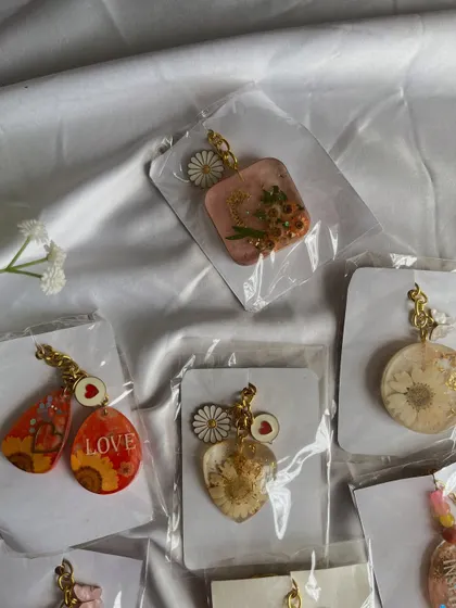 More "Love" themed keychains, perfect for gifting to a special someone.