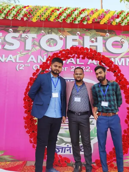 Connecting with fellow alumni. My journey is deeply rooted in my beginnings, and I am proud to be part of a community that values education and mutual support.