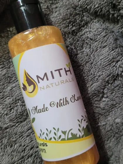 Another look at my 24k Gold Facewash. I pack it with real gold dust and essential oils to give your skin a pampering experience every time you cleanse.