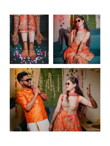 Here are more vibrant and joyful moments from the Haldi and Mehandi ceremonies I have captured, each telling a unique story of celebration.