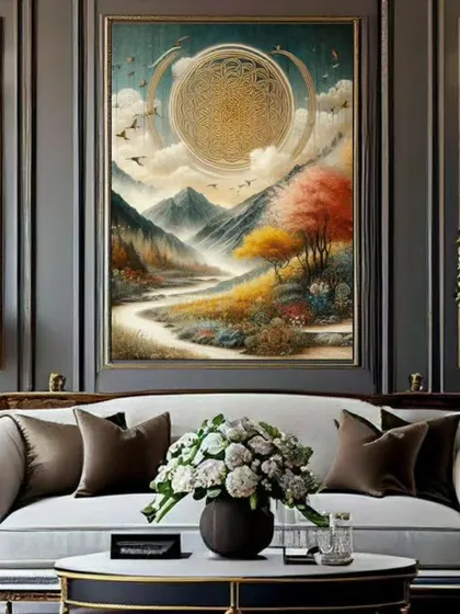 We also offer high-quality archival art prints of selected works. This allows you to own a beautiful piece from our Zen Art collection at an accessible price point.