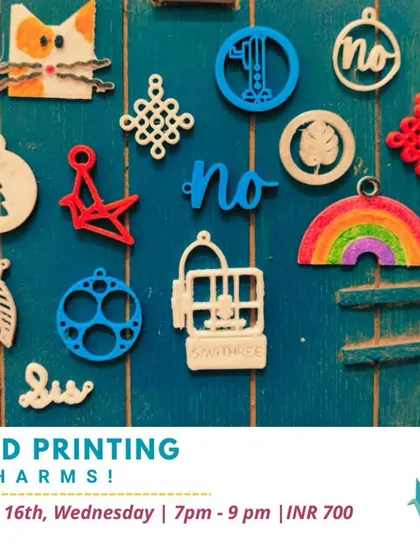 A collection of colorful 3D printed charms, from rainbows and cats to personalized names. These can be used for keychains, necklaces, or bracelets.