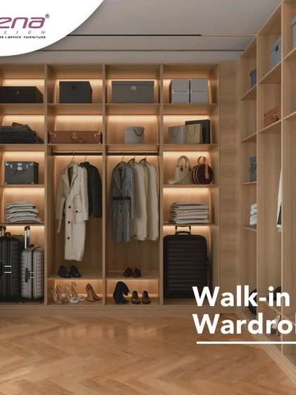 For those who have the space, a walk-in wardrobe offers the ultimate luxury and organization. We design them with custom shelves, drawers, and hanging spaces to suit your needs.