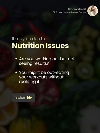 Are you working out but not seeing results? You might be out-eating your workouts without realizing it. This is a common nutrition issue we can fix.