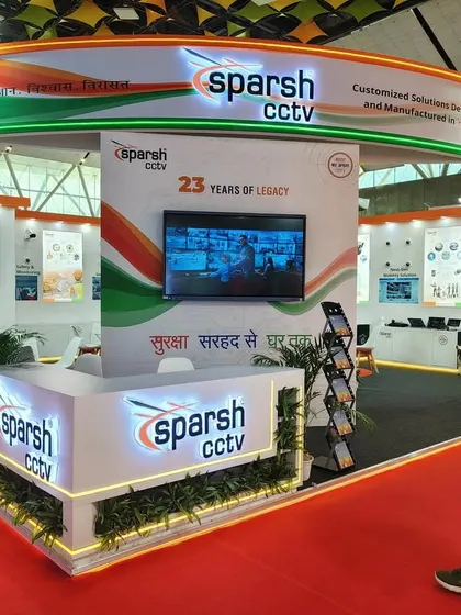 Day 2 at FSIE 2025 was a huge success. This wide shot of my booth captures the vibrant atmosphere and our strong brand presence, reflecting 23 years of legacy in the security industry.