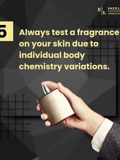 A fragrance can smell different on different people. It's essential to test a perfume on your own skin to see how it interacts with your unique body chemistry before you buy it.