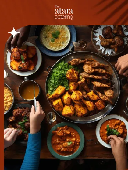 A family-style meal tailored to our client's preferences. We can create a diverse spread that caters to different tastes and dietary needs within the same event.