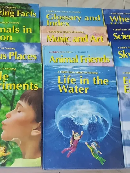 We've just added a fantastic selection of new books, including this "Child's First Library of Learning" series, perfect for curious young minds.
