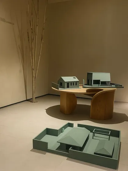 From blueprints to mini study models. These physical models for a project in Alibaug are a crucial step in my process, allowing me to study form, scale, and spatial relationships in three dimensions.