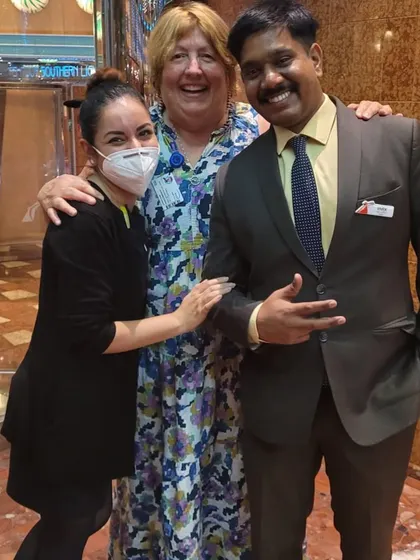 More happy faces from my time on the Carnival cruise. I am grateful for every person I get to share my magic with.