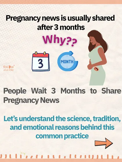 Why do people wait until after 3 months to share pregnancy news? Let's explore the science, tradition, and emotional reasons behind this common practice.