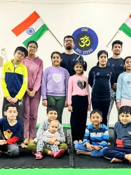 A more serious group shot from our Sunday session. Even when we are having fun, the focus and discipline of martial arts are always present.