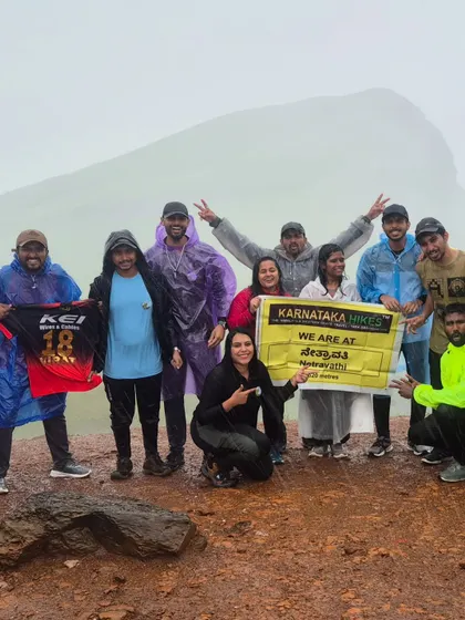 On the peaks of Netravathi, our love for trekking meets our passion for cricket. You’ll often hear us chanting “Ee Sala Cup Namde!” because our RCB spirit travels with us. It’s all part of the unique, local vibe you get when you trek with us.