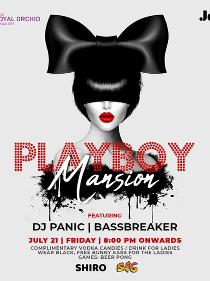 The "Playboy Mansion" themed party at Jeff's Lounge. I'm all about themed nights that add an extra layer of fun to the party.