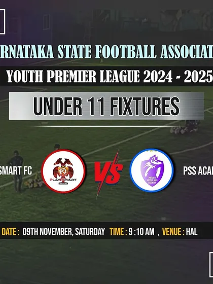 Match day alert! Our U-11 champs take on PSS Academy in the KSFA Youth Premier League.