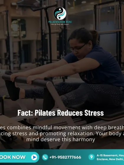 Pilates is a powerful tool for stress reduction. The combination of mindful movement and deep breathing promotes relaxation and brings harmony to your body and mind.