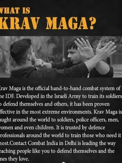 This explains the essence of Krav Maga. As the official hand-to-hand combat system of the Israeli Defense Forces, it is trusted by professionals worldwide. I bring that same level of proven, effective training to you in Delhi.