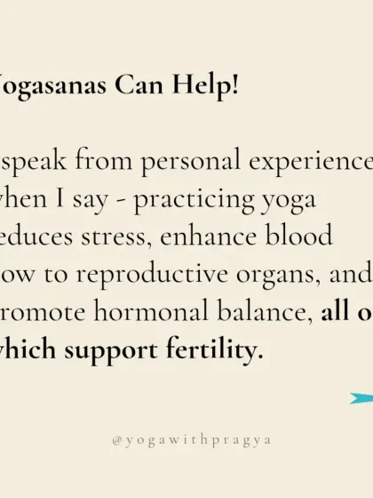 I speak from personal experience when I say that practicing yoga can support fertility. It reduces stress, enhances blood flow to the reproductive organs, and promotes the hormonal balance necessary for conception.